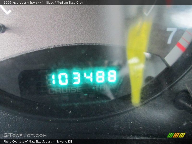 Black / Medium Slate Gray 2006 Jeep Liberty Sport 4x4