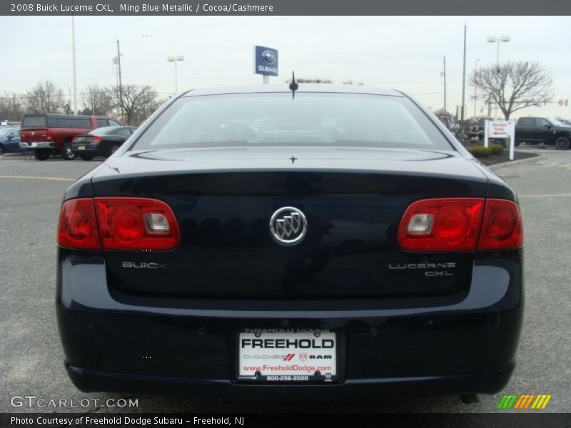 Ming Blue Metallic / Cocoa/Cashmere 2008 Buick Lucerne CXL