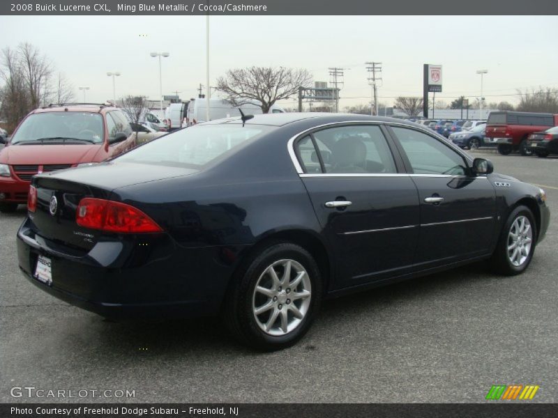Ming Blue Metallic / Cocoa/Cashmere 2008 Buick Lucerne CXL