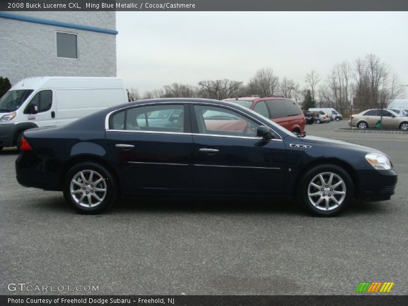 Ming Blue Metallic / Cocoa/Cashmere 2008 Buick Lucerne CXL