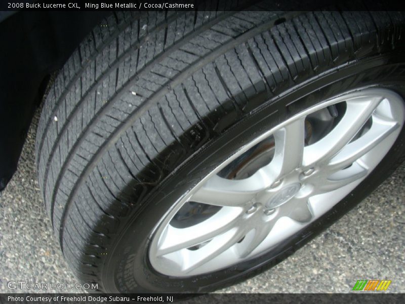 Ming Blue Metallic / Cocoa/Cashmere 2008 Buick Lucerne CXL