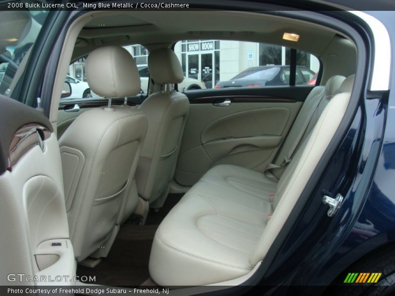 Ming Blue Metallic / Cocoa/Cashmere 2008 Buick Lucerne CXL