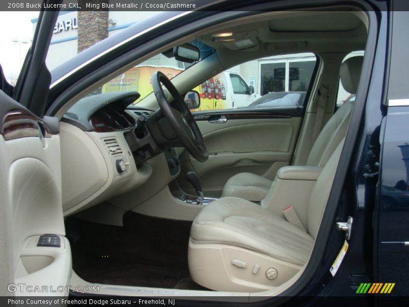 Ming Blue Metallic / Cocoa/Cashmere 2008 Buick Lucerne CXL