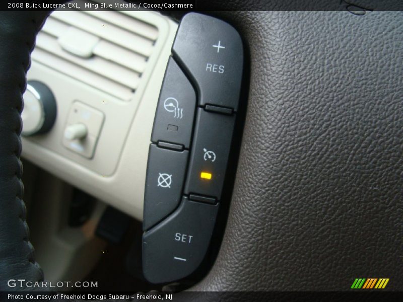 Ming Blue Metallic / Cocoa/Cashmere 2008 Buick Lucerne CXL