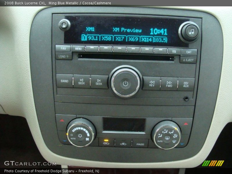 Ming Blue Metallic / Cocoa/Cashmere 2008 Buick Lucerne CXL