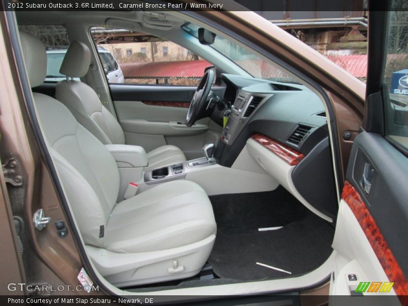 Caramel Bronze Pearl / Warm Ivory 2012 Subaru Outback 3.6R Limited