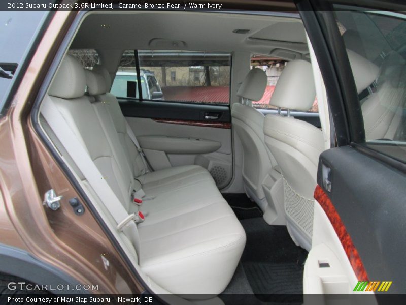 Caramel Bronze Pearl / Warm Ivory 2012 Subaru Outback 3.6R Limited
