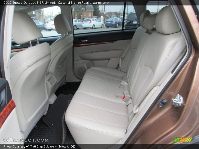 Caramel Bronze Pearl / Warm Ivory 2012 Subaru Outback 3.6R Limited