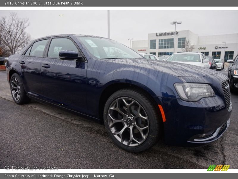 Jazz Blue Pearl / Black 2015 Chrysler 300 S