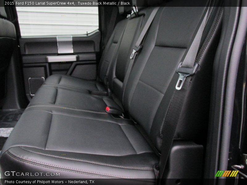 Rear Seat of 2015 F150 Lariat SuperCrew 4x4