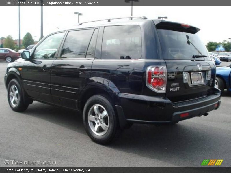Nighthawk Black Pearl / Saddle 2006 Honda Pilot EX-L