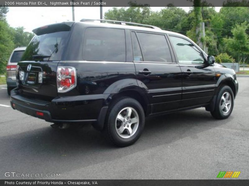 Nighthawk Black Pearl / Saddle 2006 Honda Pilot EX-L