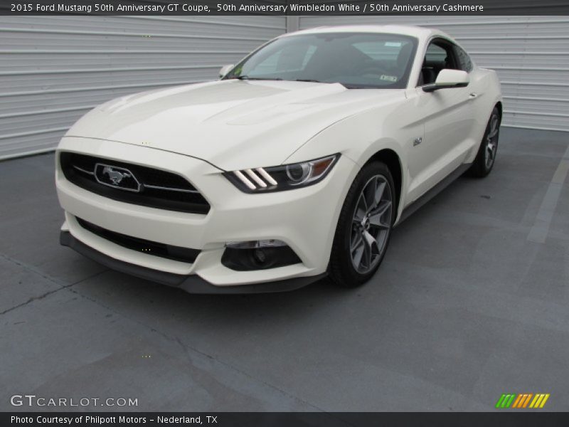  2015 Mustang 50th Anniversary GT Coupe 50th Anniversary Wimbledon White