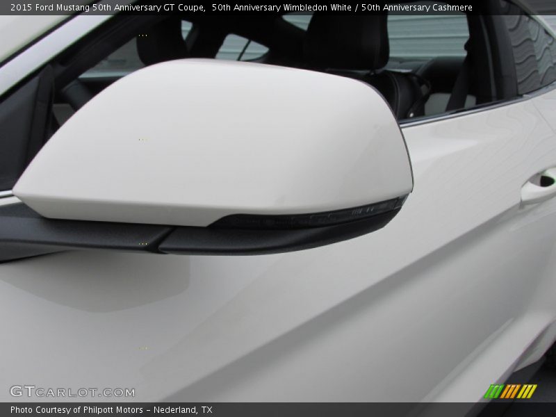 50th Anniversary Wimbledon White / 50th Anniversary Cashmere 2015 Ford Mustang 50th Anniversary GT Coupe