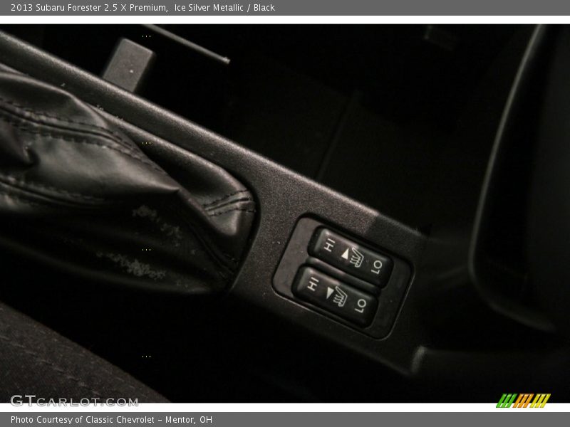 Ice Silver Metallic / Black 2013 Subaru Forester 2.5 X Premium