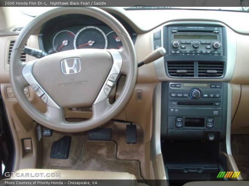 Nighthawk Black Pearl / Saddle 2006 Honda Pilot EX-L