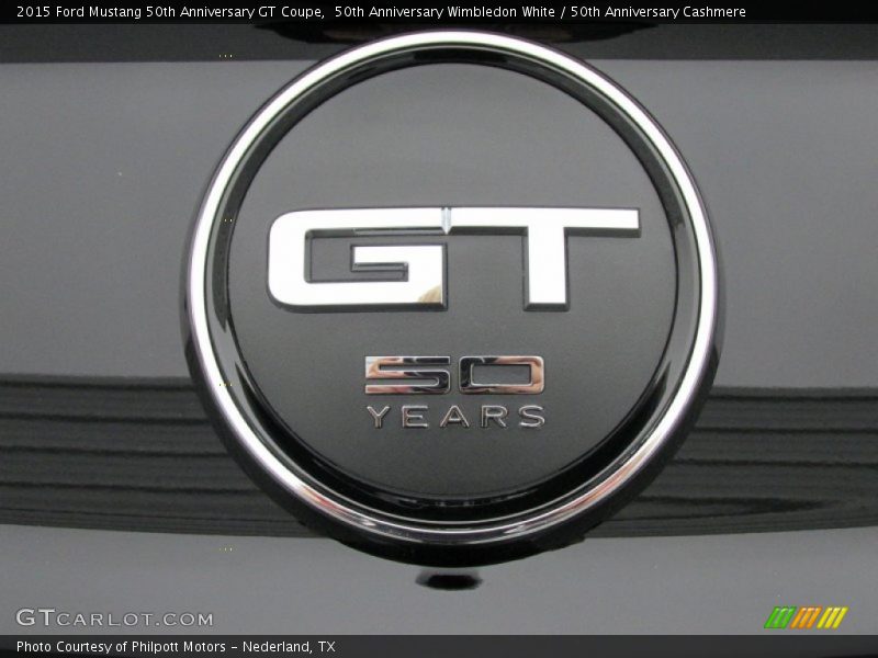  2015 Mustang 50th Anniversary GT Coupe Logo