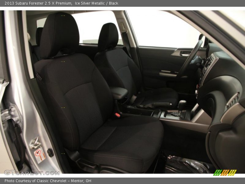 Ice Silver Metallic / Black 2013 Subaru Forester 2.5 X Premium