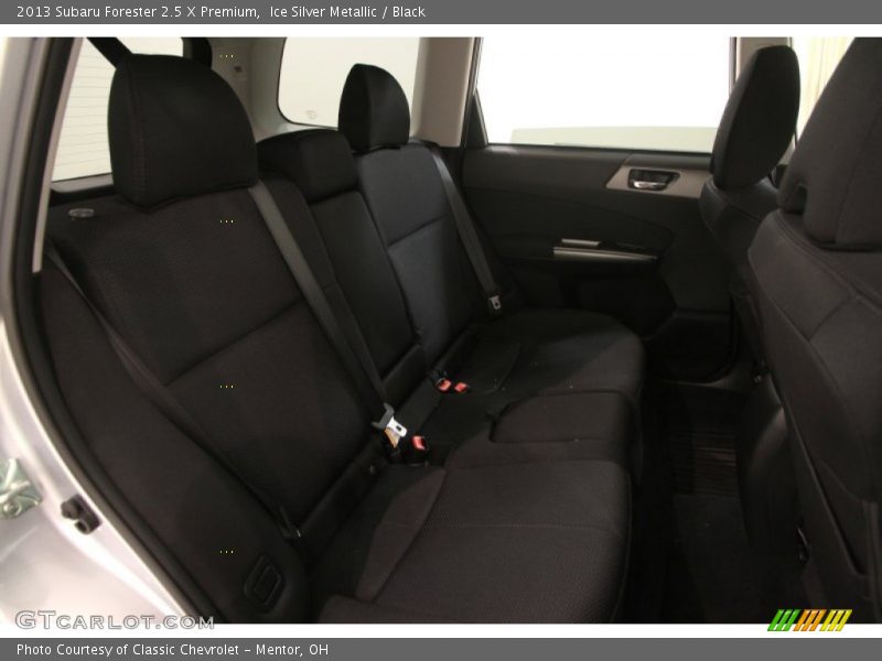 Ice Silver Metallic / Black 2013 Subaru Forester 2.5 X Premium