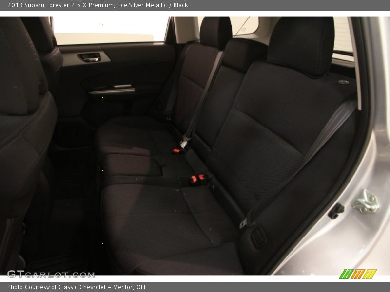 Ice Silver Metallic / Black 2013 Subaru Forester 2.5 X Premium