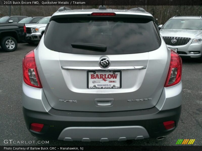 Quicksilver Metallic / Titanium 2015 Buick Encore FWD