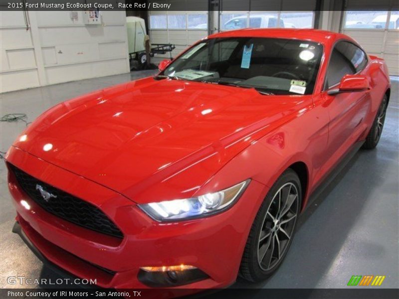 Race Red / Ebony 2015 Ford Mustang EcoBoost Coupe