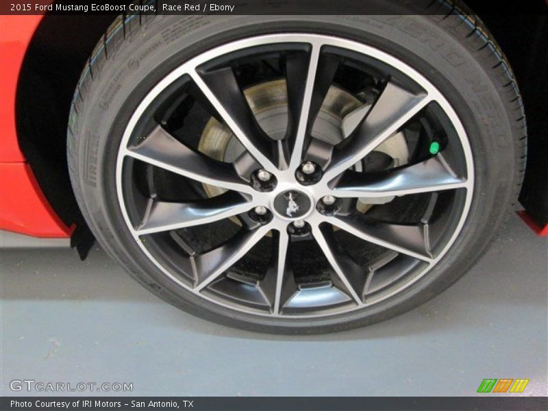 Race Red / Ebony 2015 Ford Mustang EcoBoost Coupe