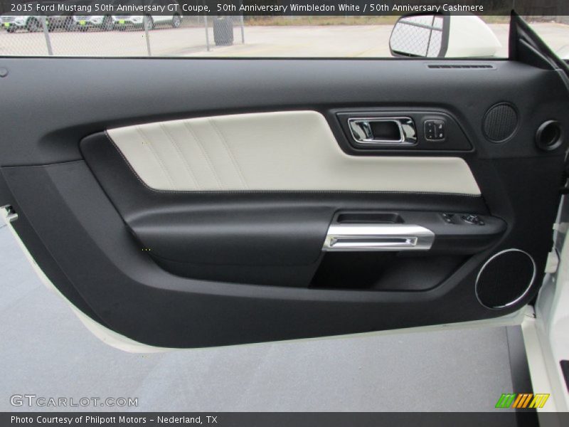Door Panel of 2015 Mustang 50th Anniversary GT Coupe