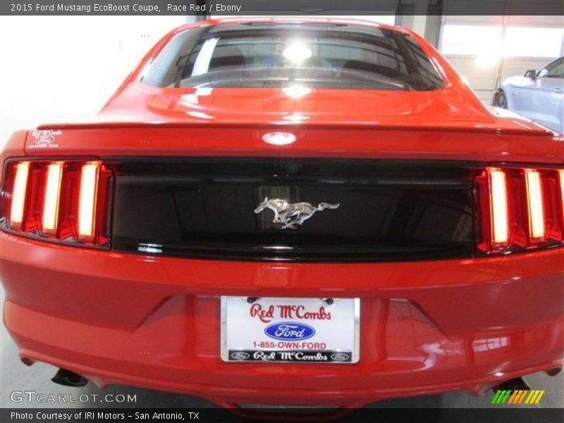 Race Red / Ebony 2015 Ford Mustang EcoBoost Coupe
