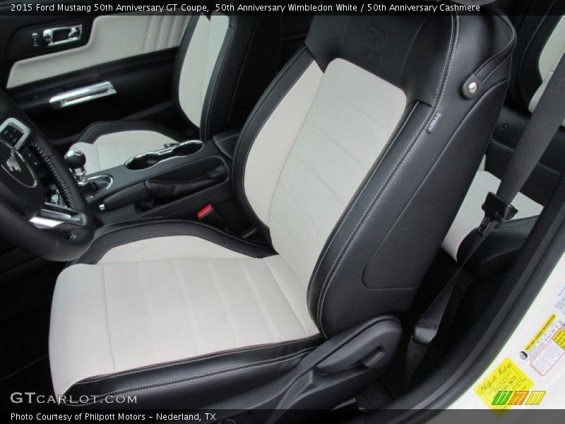 Front Seat of 2015 Mustang 50th Anniversary GT Coupe
