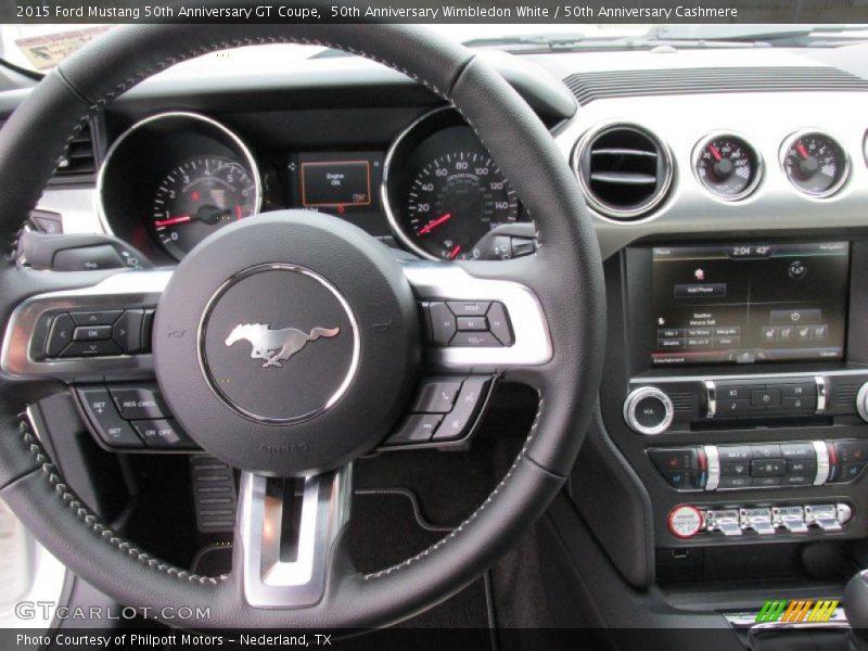  2015 Mustang 50th Anniversary GT Coupe Steering Wheel