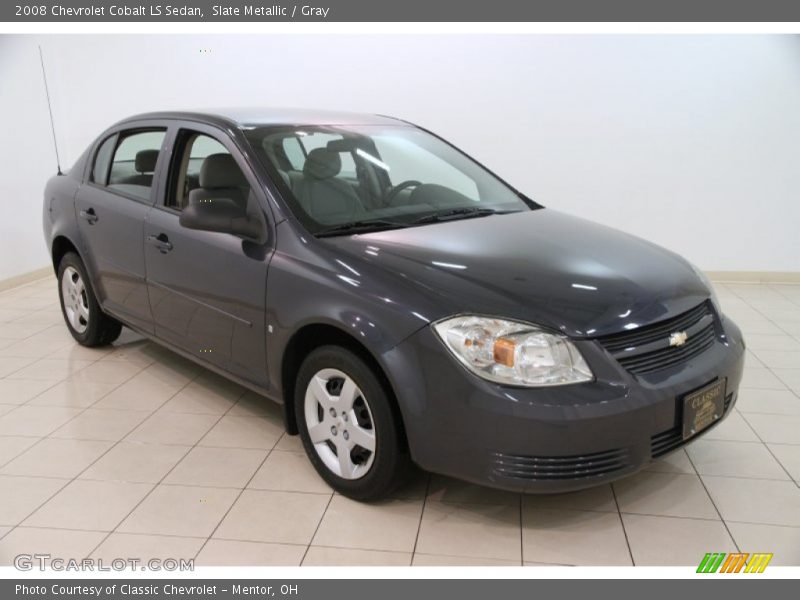 Slate Metallic / Gray 2008 Chevrolet Cobalt LS Sedan