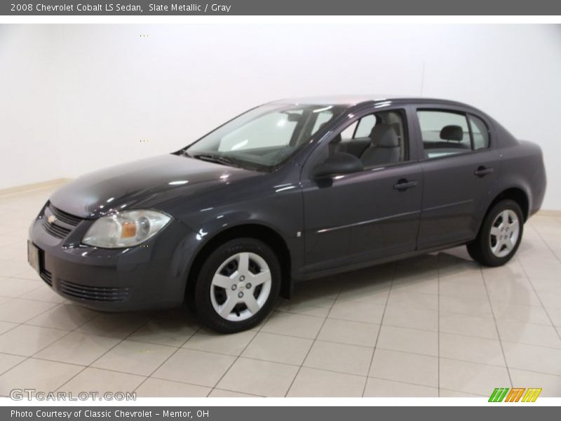 Slate Metallic / Gray 2008 Chevrolet Cobalt LS Sedan