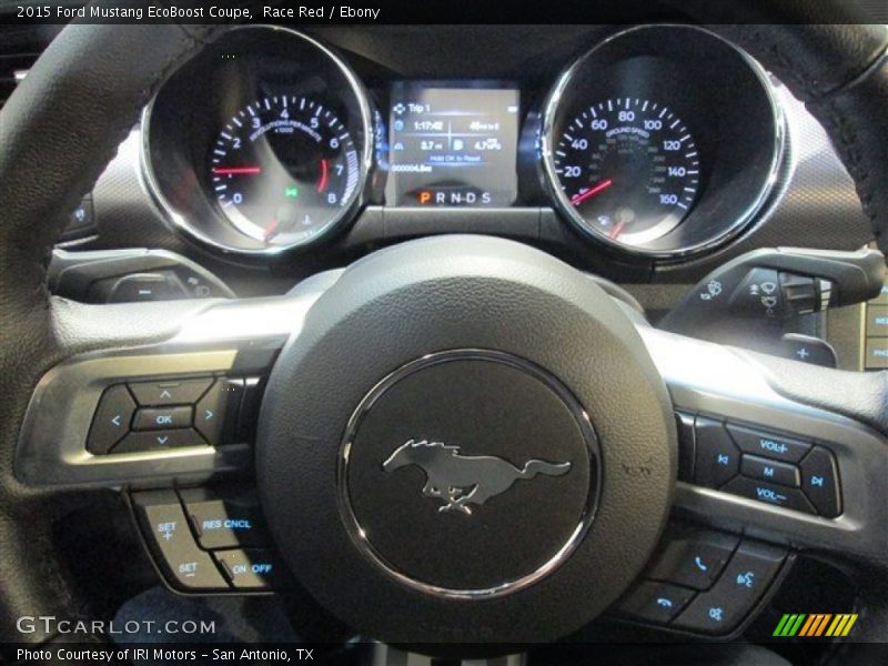 Race Red / Ebony 2015 Ford Mustang EcoBoost Coupe