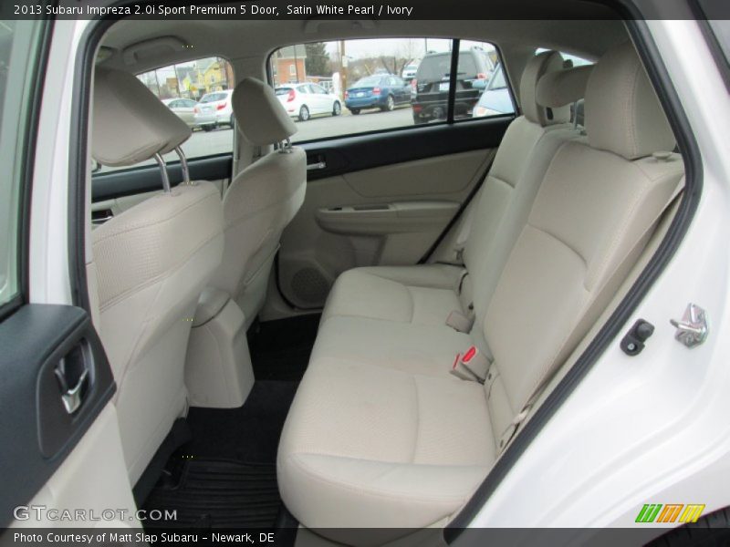 Satin White Pearl / Ivory 2013 Subaru Impreza 2.0i Sport Premium 5 Door