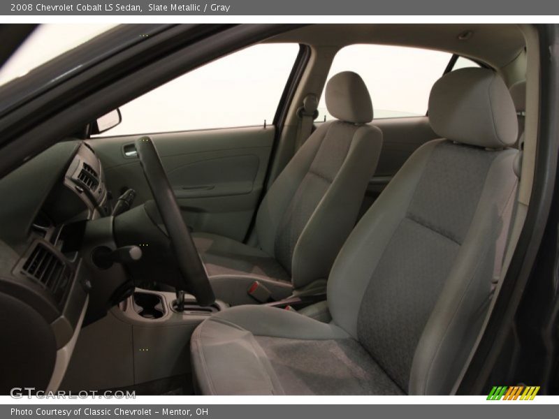Slate Metallic / Gray 2008 Chevrolet Cobalt LS Sedan