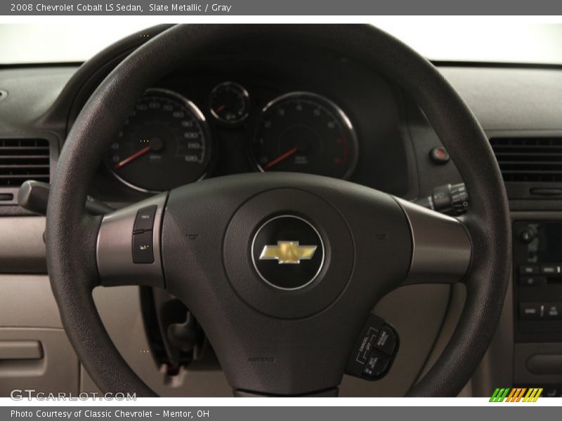 Slate Metallic / Gray 2008 Chevrolet Cobalt LS Sedan
