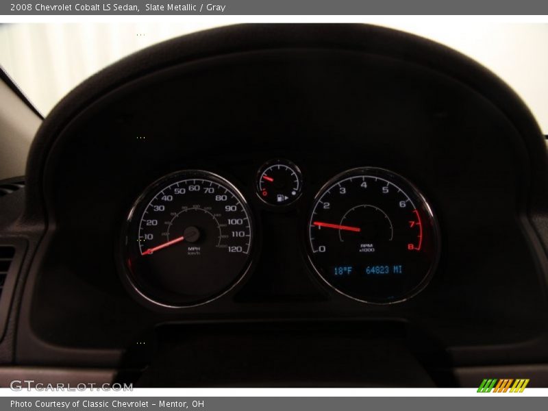 Slate Metallic / Gray 2008 Chevrolet Cobalt LS Sedan