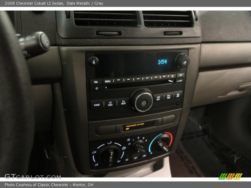 Slate Metallic / Gray 2008 Chevrolet Cobalt LS Sedan