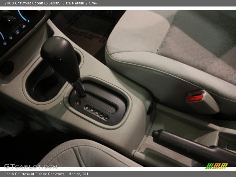 Slate Metallic / Gray 2008 Chevrolet Cobalt LS Sedan