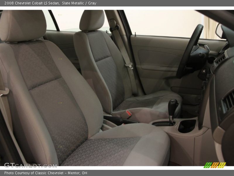 Slate Metallic / Gray 2008 Chevrolet Cobalt LS Sedan