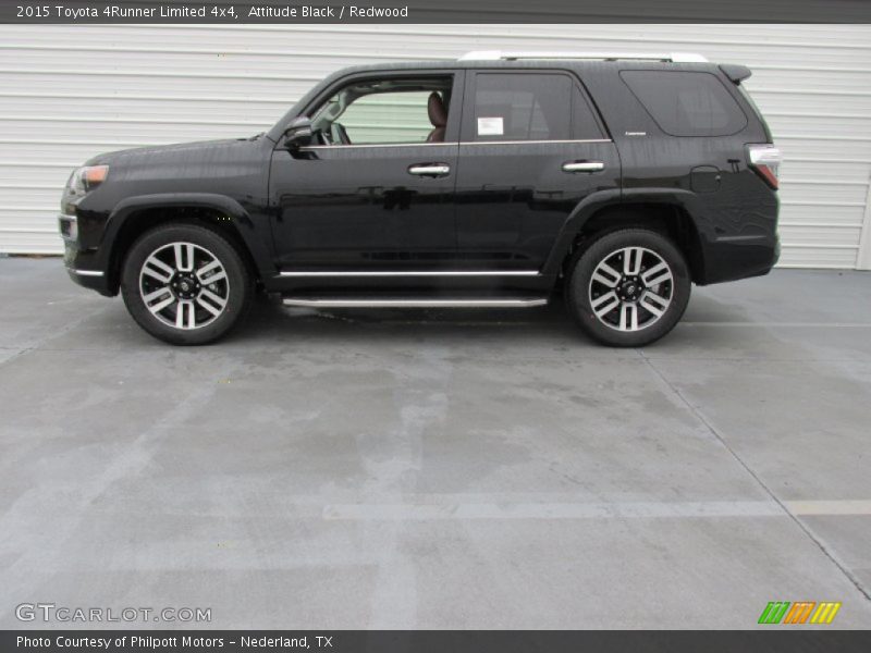 Attitude Black / Redwood 2015 Toyota 4Runner Limited 4x4