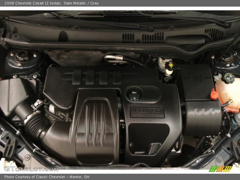 Slate Metallic / Gray 2008 Chevrolet Cobalt LS Sedan