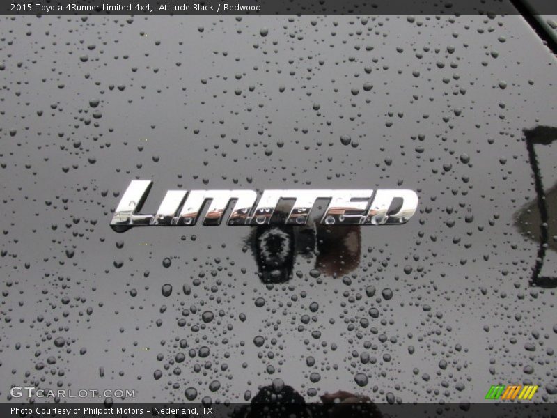 Attitude Black / Redwood 2015 Toyota 4Runner Limited 4x4