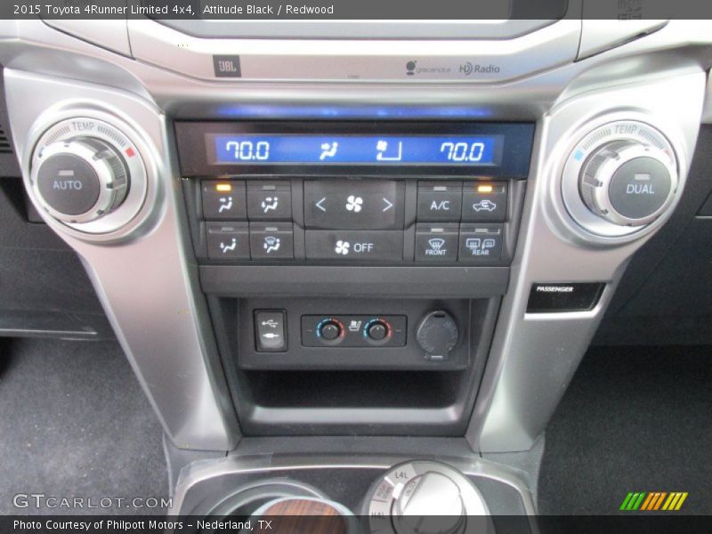 Attitude Black / Redwood 2015 Toyota 4Runner Limited 4x4