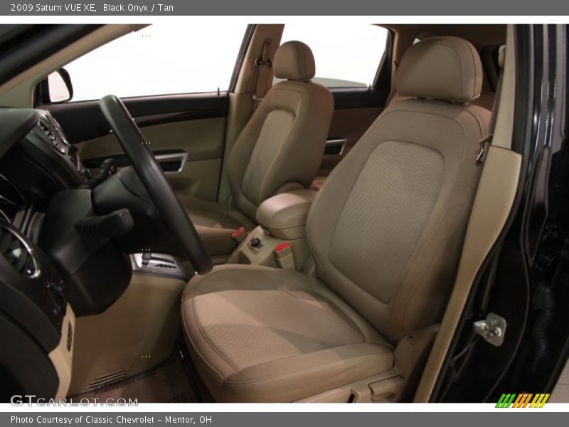 Front Seat of 2009 VUE XE