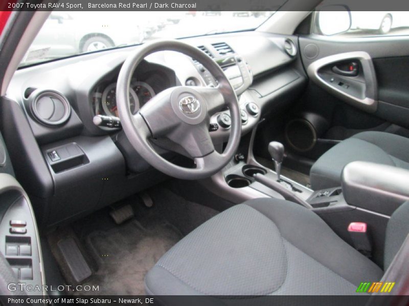 Barcelona Red Pearl / Dark Charcoal 2007 Toyota RAV4 Sport