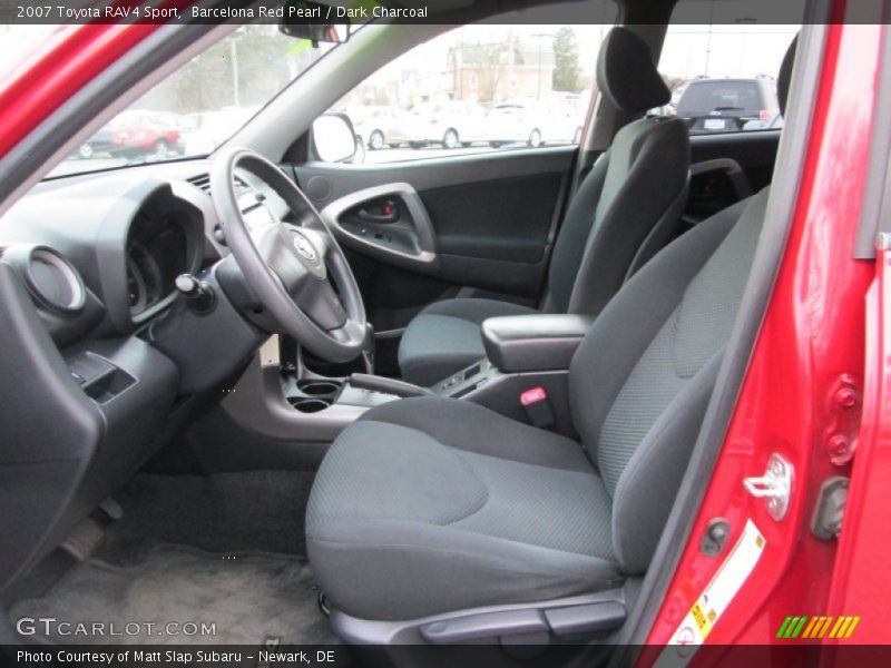 Barcelona Red Pearl / Dark Charcoal 2007 Toyota RAV4 Sport