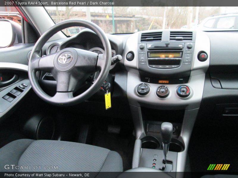 Barcelona Red Pearl / Dark Charcoal 2007 Toyota RAV4 Sport