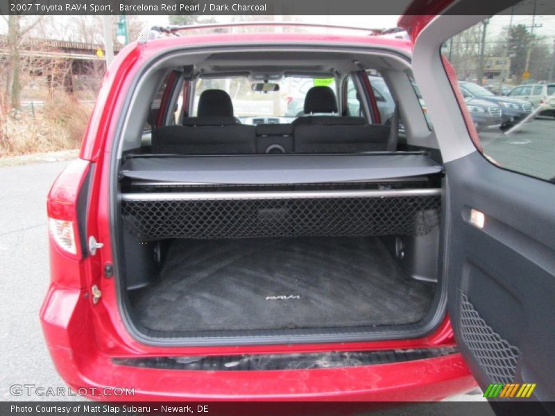 Barcelona Red Pearl / Dark Charcoal 2007 Toyota RAV4 Sport